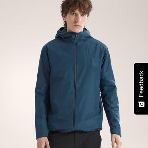 Arc'teryx Men's Deep Blue Raincoat
